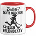 Feldhockey-Spielerin Tasse Geschenk Frauen Ballett Echte Mädchen Spielen Feldhockey Rot Trendation