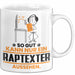 Raptexter Geschenk Tasse So Gut Kann Nur Ein Raptexter Aussehen Geschenkidee Kaffee-Becher Weiß Trendation