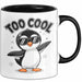 Pinguin Tier Tasse Geschenkidee Zu Cool für Vogel Fans Trendation