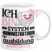 Systemadministratorin Ausbildung Start Geschenk Tasse Ich Bin Systemadministratorin In Der Ausbildung Ich Darf Das Kaffee-Becher Geschenkidee Weiß Trendation