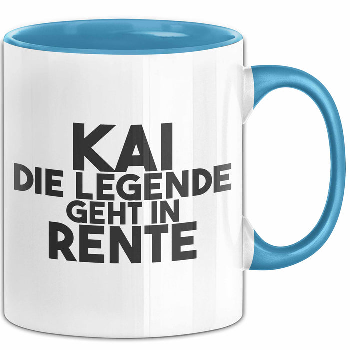 Kai Tasse Kai – Die Legende Geht In Rente Geschenk