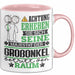 Großonkel Geschenk Tasse Lustiger Spruch Erheben Sie Sich Der Großonkel Betritt den Raum Rosa Trendation