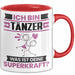 Tänzer Tasse Geschenk für Tänzer Geburtstag Lustiger Spruch Kaffee-Becher Was Ist Deine Superkraft Rot Trendation
