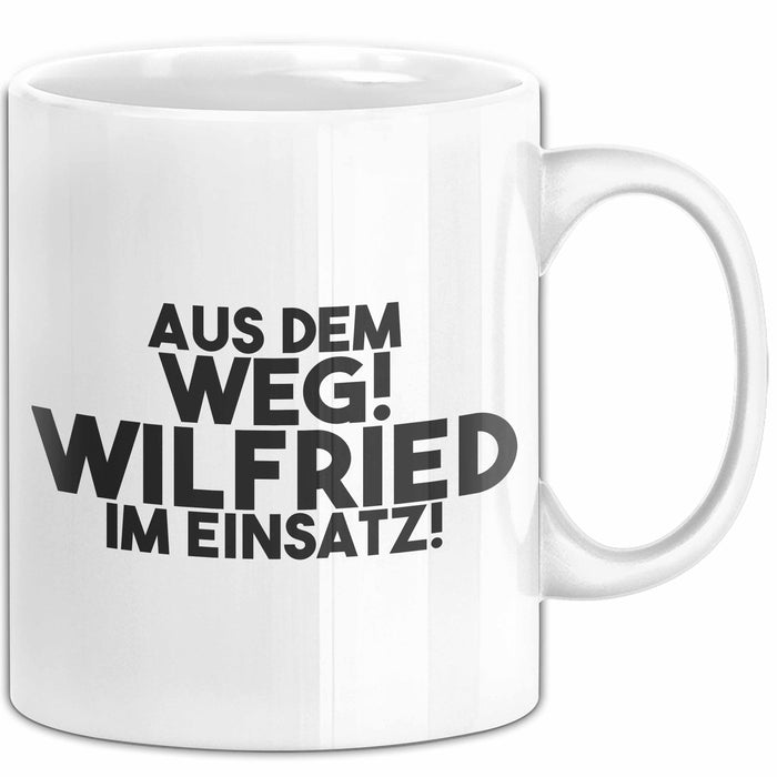 Wilfried Tasse Aus Dem Weg! Wilfried Im Einsatz! Geschenk