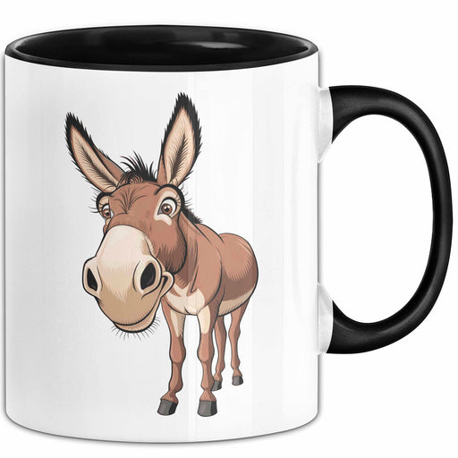 Eselbauer Esel Tier Gesicht Tasse Geschenk Lustige Geschenkidee Spruch Trendation