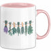 Kräuterkundler Tasse Geschenkidee Naturheilmittel Suchender Rosa Trendation
