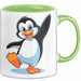 Pinguin Tier Tasse Geschenk Lustige Geschenkidee Spruch Grün Trendation