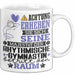 RhythmischeGymnastin Geschenk Tasse Lustiger Spruch Erheben Sie Sich Der RhythmischeGymnastin Betritt den Raum Weiß Trendation