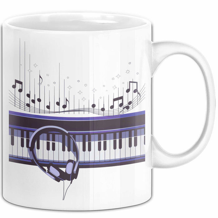 Musiker Tasse Geschenk Lustige Geschenkidee Spruch Für Musik Schaffende Weiß Trendation
