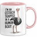 Vogel Tasse Geschenk Im An Ostrich Trapped In A Human Body Geschenkidee Rosa Trendation