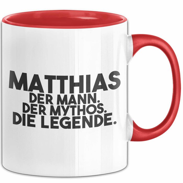 Matthias Tasse Matthias – Der Mann. Der Mythos. Die Legende. Geschenk