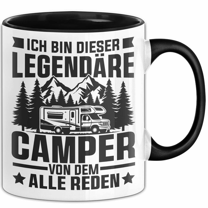 Camper Tasse Geschenk Wohnwagen Camping Geschenkidee Trendation