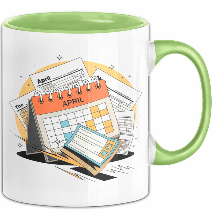 Steuerberater Tasse Geschenk Lustige Geschenkidee Spruch Für Steuer Saison Profis Grün Trendation