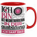 Kfz-Mechatronikerin Ausbildung Start Geschenk Tasse Ich Bin Kfz-Mechatronikerin In Der Ausbildung Ich Darf Das Kaffee-Becher Geschenkidee Rot Trendation