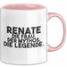 Renate Tasse Renate – Die Frau. Der Mythos. Die Legende. Geschenk Rosa Trendation