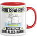 Bootsfahrer Tasse Geschenk für Bootsfahrer Der Mann Der Alles Kann Geschenkidee zum Geburtstag Rot Trendation