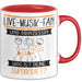 Live-Musik-Fan Und Prinzessin Tasse Geschenk Für Eine Live-Musik-Fan Geburtstag Was Ist Deine Superkraft Rot Trendation