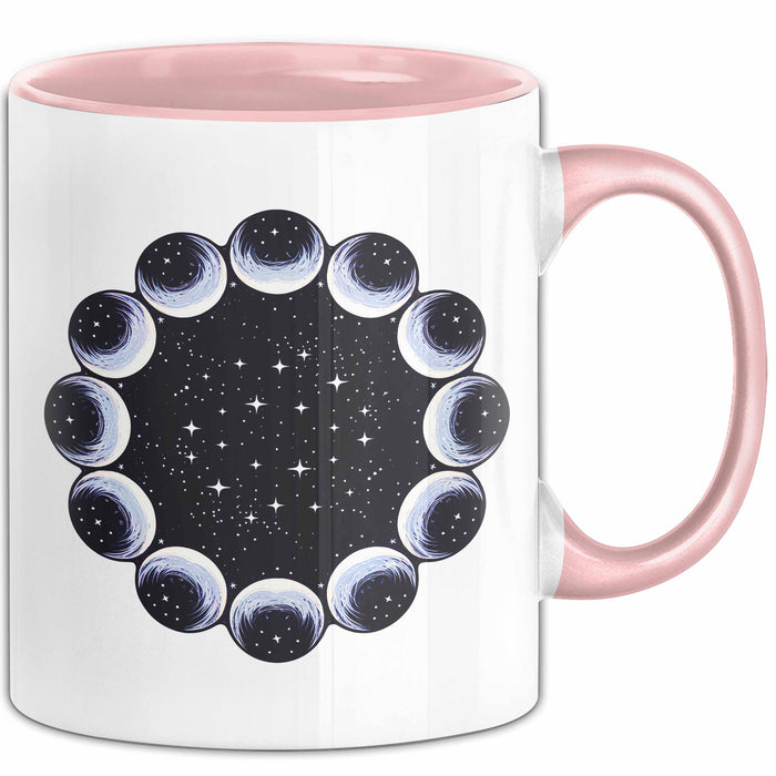 Astronomie Fan Tasse Geschenkidee Sternengucker Lustiger Geschenkidee Lustig Rosa Trendation