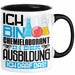 Chemielaborant Ausbildung Tasse Geschenk Ich Bin Chemielaborant In Der Ausbildung Ich Darf Das Geschenkidee Spruch Schwarz Trendation