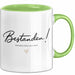 Schüler Abschluss Tasse Geschenk Lustige Geschenkidee Spruch Bestanden Wir Sind Stolz Auf Dich Grün Trendation