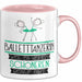 Balletttänzerin Weil Es Keinen Schöneren Beruf Gibt Tasse Geschenk für Eine Balletttänzerin Lustig Rosa Trendation