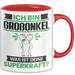 Großonkel Tasse Geschenk für Großonkel Geburtstag Lustiger Spruch Kaffee-Becher Was Ist Deine Superkraft Rot Trendation