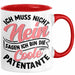 Patentante Geschenk Tasse Spruch Geschenkidee Beste Patentante Ich Muss Nicht Nein Sagen Ich Bin Die Patentante Rot Trendation