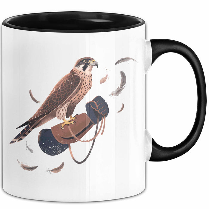 Falke Adler Tasse Geschenk Lustige Geschenkidee Spruch Für Greifvogel Betreuer Trendation