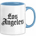 Los Angeles LA Kalifornien USA Tasse Geschenk Lustige Geschenkidee Spruch Blau Trendation