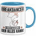 Breakdancer Tasse Geschenk für Breakdancer Der Mann Der Alles Kann Geschenkidee zum Geburtstag Blau Trendation