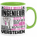 Ingenieur Geschenk Tasse Geschenkidee für Ingenieur Geburtstag Lustiger Spruch Ich Bin Ingenieur Ich Kann Es Dir Erklären Aber Nicht Für Dich Verstehen Grün Trendation