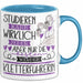 Kletterführerin Tasse Lustiges Geschenk Studieren Kann Wirklich Jeder Nur Die Besten Werden Kletterführerin Blau Trendation