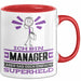 Manager Geschenk Tasse Ich Bin Manager Aber Sag Doch Einfach Superheld Lustige Geschenkdiee für Manager Kaffee-Becher Rot Trendation