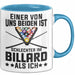 Billard-Spieler Pool Tasse Geschenk Einer Von Uns Beiden Ist Schlecher Im Billard Geschenkidee Blau Trendation