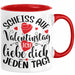 Valentinstag Tasse Geschenk für Ihn Sie Männer Für Paare Freundin Geschenkidee Kaffee-Becher Liebe Ich Liebe dich Jeden Tag Rot Trendation