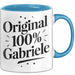 Gabriele Tasse Geschenk Original 100% Gabriele Geschenkidee Geburtstag Blau Trendation
