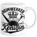 Heimwerker Geschenk Tassen Partner-Tassen Kaffee-Becher Heimwerker Königin Frauen Weiß Trendation