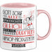 Hiphop-Produzentin Geschenk Becher Tasse Gott Schuf Alle Menschen Gleich Nur Die Besten Durfeten Hiphop-Produzentin Werden Geschenkidee Lustig Rosa Trendation