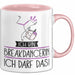 Geschenk für Breakdancerin Tasse Lustige Geschenkidee Geburtstag Ich Bin Breakdancerin Ich Darf Das Rosa Trendation