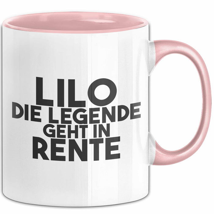 Lilo Tasse Lilo – Die Legende Geht In Rente Geschenk
