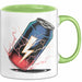 Energydrink Süchtiger Tasse Geschenkidee Koffein Liebhaber Grün Trendation