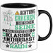 Klassik-Enthusiast Geschenk Tasse Lustiger Spruch Erheben Sie Sich Der Klassik-Enthusiast Betritt den Raum Schwarz Trendation