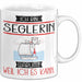 Seglerin Tasse Geschenk Ich Bin Seglerin Warum Weil Ich Es Kann Geschenkidee Geburtstag Weiß Trendation