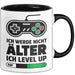 Gamer Gaming Liebhaber Tasse Geschenk Lustige Geschenkidee Spruch Ich Werde Nicht Älter Ich Level Up Trendation
