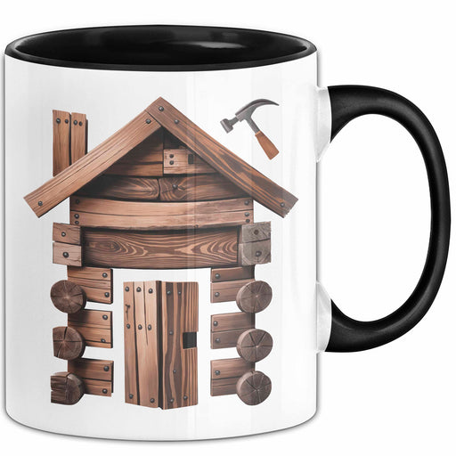 Zimmermann Tasse Geschenkidee für Holzhandwerker Trendation