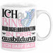 Biologielaborantin Ausbildung Start Geschenk Tasse Ich Bin Biologielaborantin In Der Ausbildung Ich Darf Das Kaffee-Becher Geschenkidee Weiß Trendation