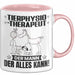 Tierphysiotherapeut Tasse Geschenk für Tierphysiotherapeut Der Mann Der Alles Kann Geschenkidee zum Geburtstag Rosa Trendation