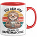 Faultier Kaffee Liebhaber Tasse Geschenk Lustige Geschenkidee Spruch Aus Dem Weg Ich Muss Zur Kaffeemaschine Rot Trendation