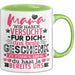 Tasse Mama Muttertag Geschenk Wir haben versucht, das beste Geschenk zu finden Grün Trendation