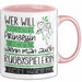 Rugbyspielerin Tasse Geschenk Spruch Wer Will Schon Prinzessin Sein Wenn Man Auch Rugbyspielerin Sein Kann Rosa Trendation